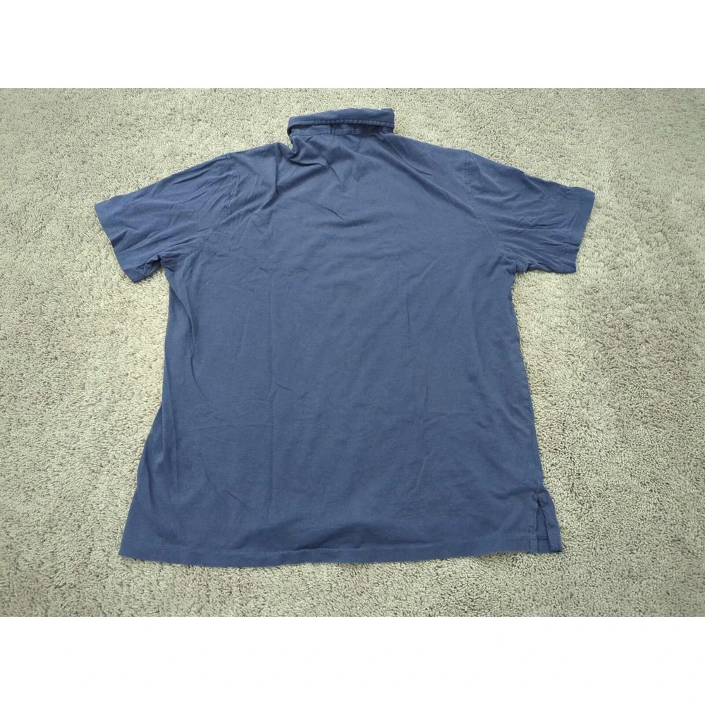 Polo Ralph Lauren Polo Shirt Mens XL Blue‎ Short Sleeve Golf Preppy Casual